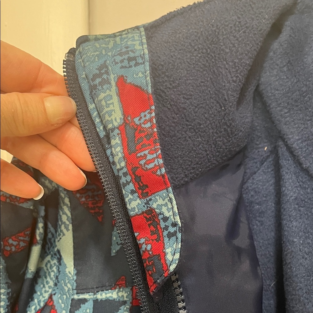 Columbia Kids' Vibrant Blue and Red Puffer Jacket - Picture 5 of 9